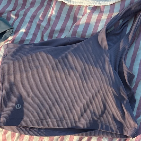 Lululemon Purple Tank Top one shoulder - Picture 2 of 3
